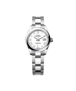 Alternative view of Rolex Lady-Datejust 279160  Oyster Perpetual 28mm White Dial Oyster Bracelet