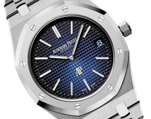 Audemars Piguet Royal Oak 39mm Smoked Blue Dial Titanium 15202IP.OO.1240IP.01