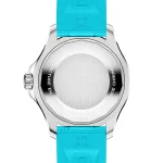 ??Free Shipping????Free Shipping??BREITLINGSuperocean 36mm Turquoise Dial Ladies Automatic Strap Watch
