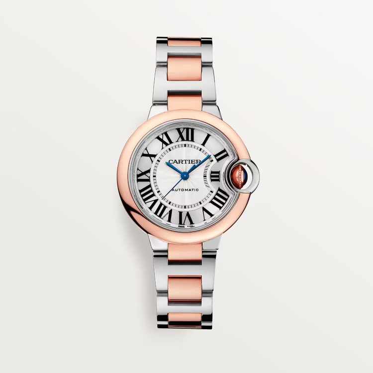 Cartier BALLON BLEU Rose Gold Mix 33mm