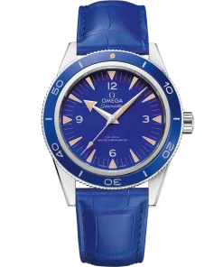 Omega Seamaster 300 41mm Blue Dial Platinum Strap 234.93.41.21.99.002