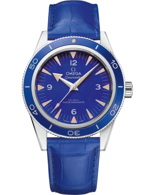 Omega Seamaster 300 41mm Blue Dial Platinum Strap 234.93.41.21.99.002