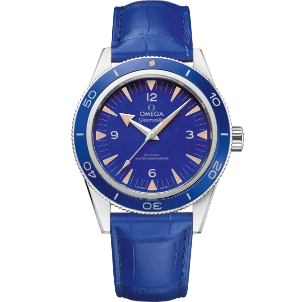 Omega Seamaster 300 41mm Blue Dial Platinum Strap 234.93.41.21.99.002