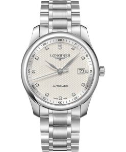 Longines Men's L2.793.4.77.6 Master Collection Diamond Stainless Steel Watch