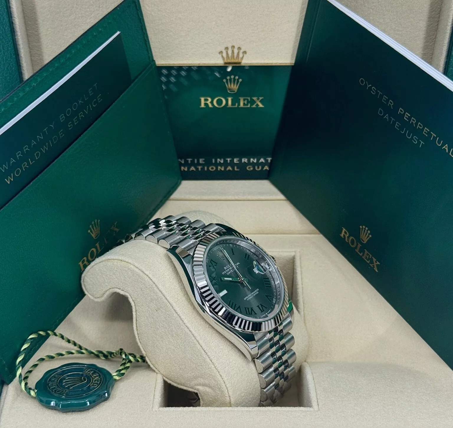 12A【Super Clone】Rolex Datejust 36mm 126234 Datejust Slate Roman Dial Jubilee Watch - Image 3