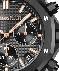 Alternative view of Audemars Piguet ROYAL OAK Black Ceramic CHRONOGRAPH 41mm