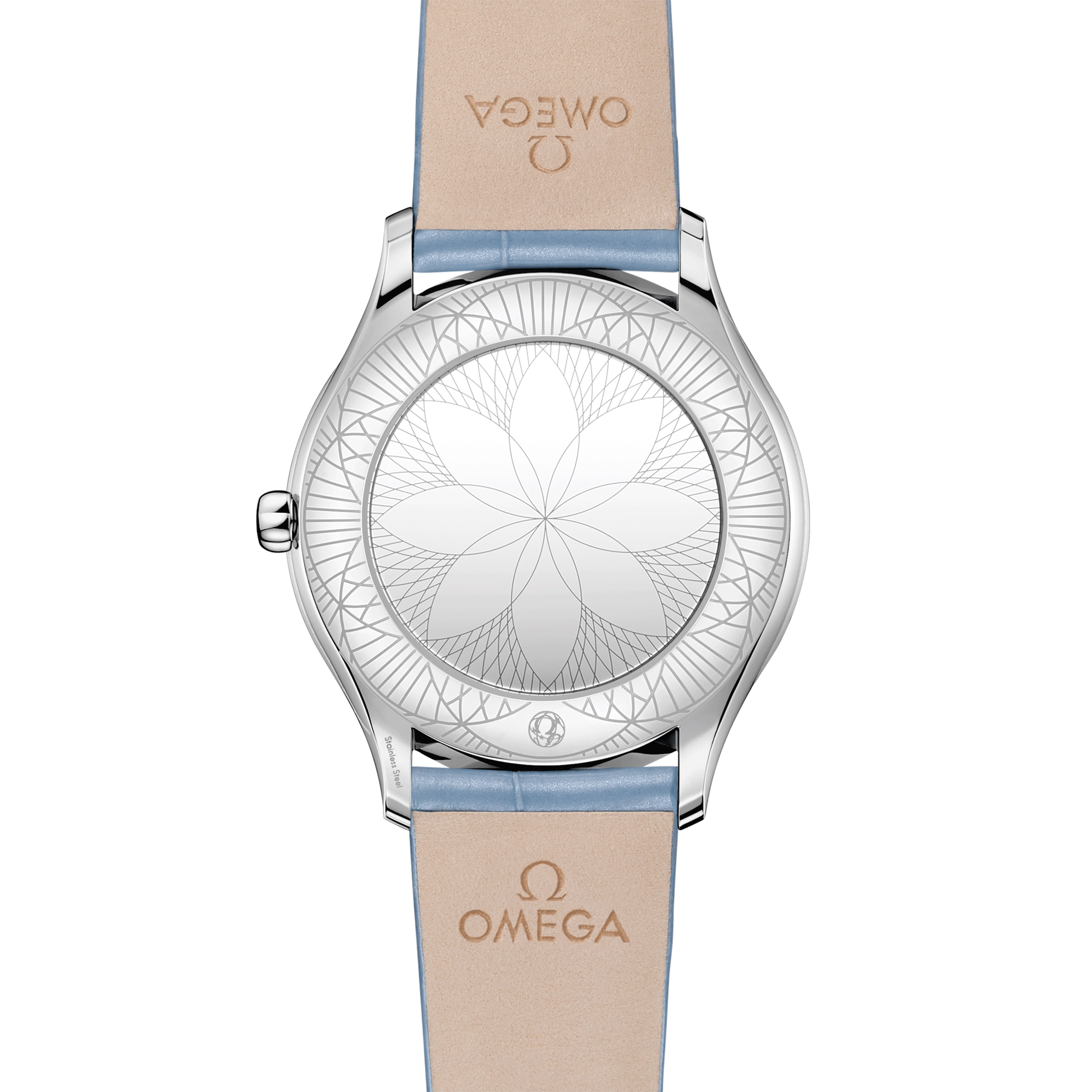 Omega De Ville Trésor quartz blue dial blue leather strap 36mm 428.18.36.60.03.002 - Image 2