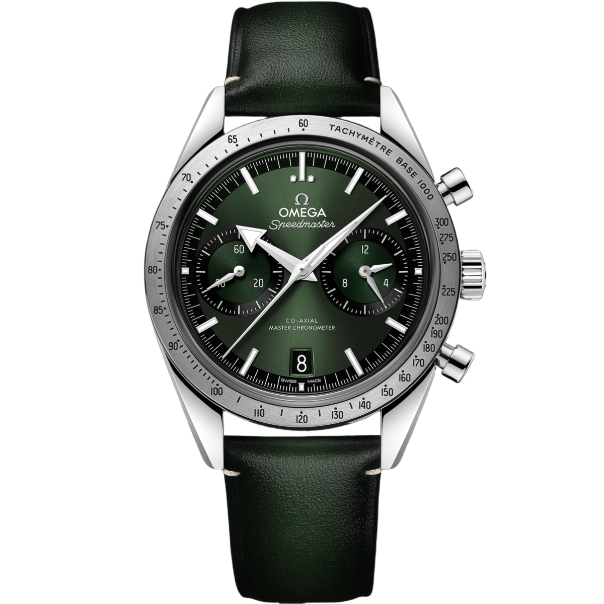 Omega Speedmaster '57 40.5mm Green Dial Stainless Steel Strap 332.12.41.51.10.001
