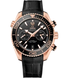 Omega Seamaster Planet Ocean 600M 45.5mm Black Dial Sedna™ 18k Rose Gold Strap 215.63.46.51.01.001