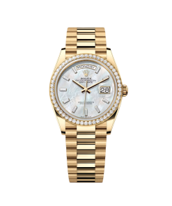 Rolex Day-Date 128348RBR-0070 Mother Of Pearl Dial 36mm