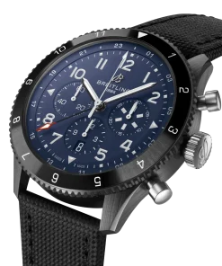 Alternative view of Breitling Classic AVI Super AVI B04 Chronograph GMT 46 Tribute to Vought F4U Corsair SB04452A1C1X1
