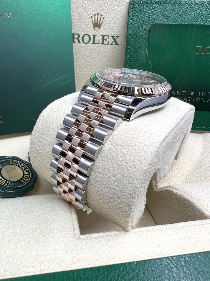 Rolex Datejust 36mm 126231 Rose Dial Oyster Bracelet - Image 6