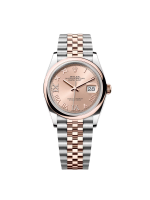 Rolex  Datejust 126201 Rosé 36mm Dial Oyster Bracelet Watch