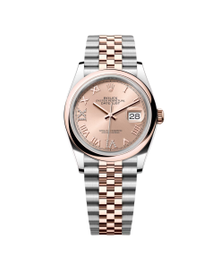 Rolex  Datejust 126201 Rosé 36mm Dial Oyster Bracelet Watch