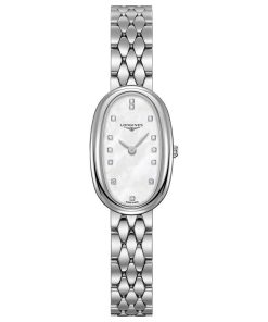 Longines Women's L23054876 Symphonette Diamond Stainless Steel Watch