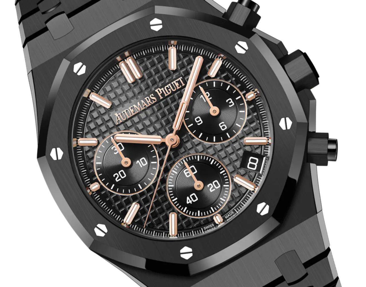 Audemars Piguet ROYAL OAK Black Ceramic CHRONOGRAPH 41mm 26240CE.OO.1255CE.02 - Image 2