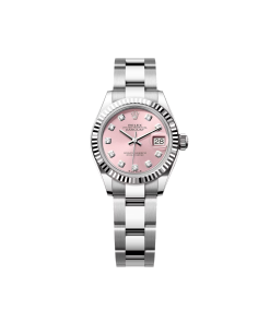 Alternative view of Rolex Lady-Datejust 28mm 279174 Pink Diamond Dial Oyster Bracelet