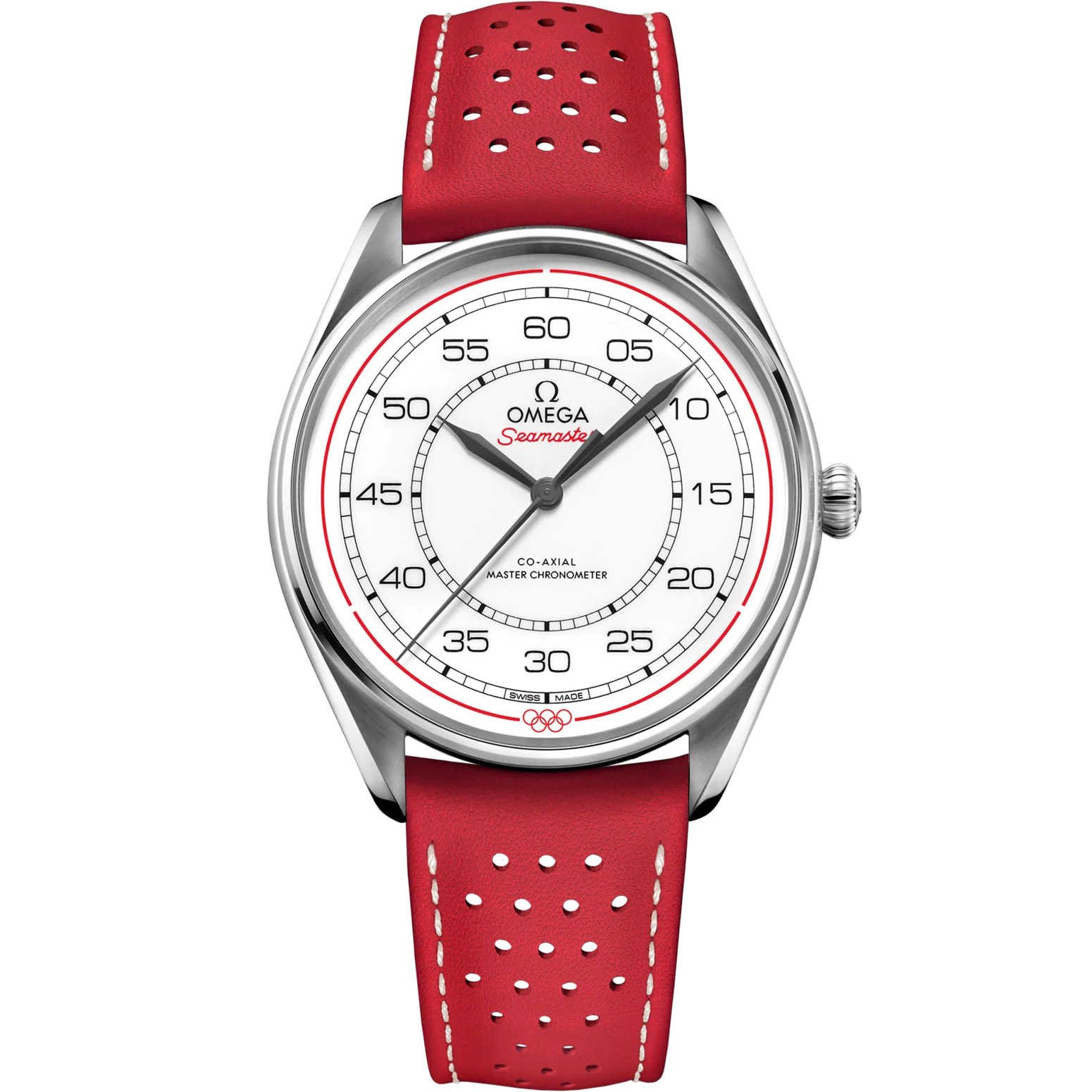 Omega Seamaster Olympic Official Timekeeper 39.5mm White Dial Stainless Steel Strap 522.32.40.20.04.004