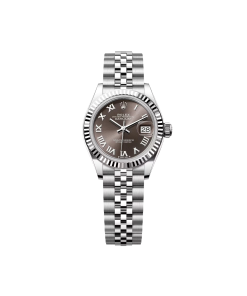 Rolex Lady-Datejust 28mm 279174 Dark Grey Roman Dial Oyster Bracelet