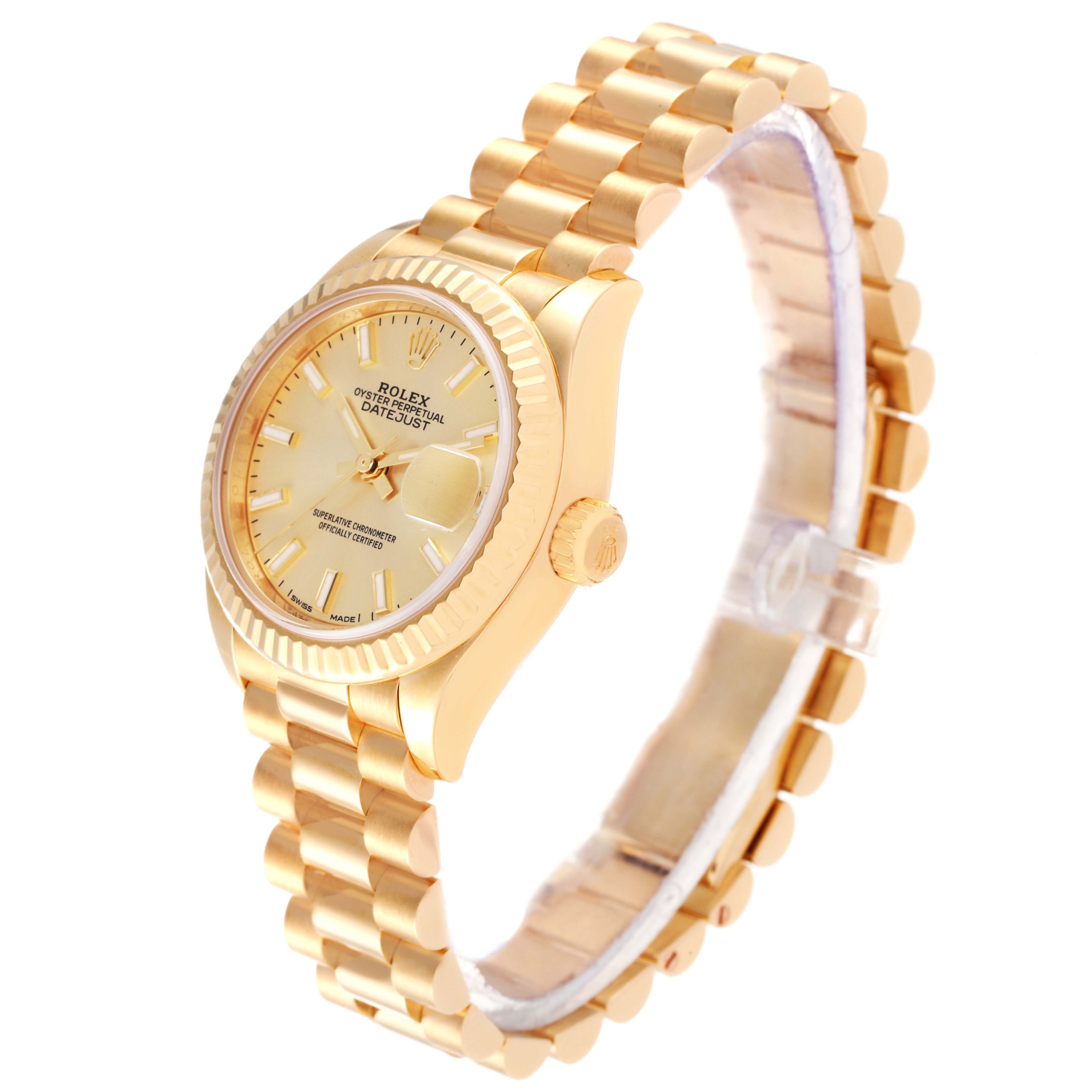 Rolex Lady-Datejust 28mm 279178 Champagne Dial - Image 5