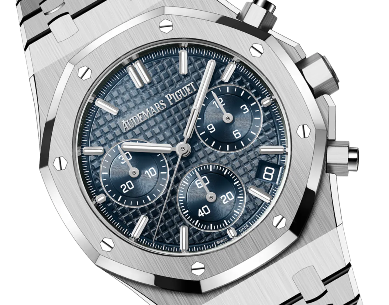 Audemars Piguet ROYAL OAK ??Night Blue Cloud 50?? Dial CHRONOGRAPH 41mm - Image 3