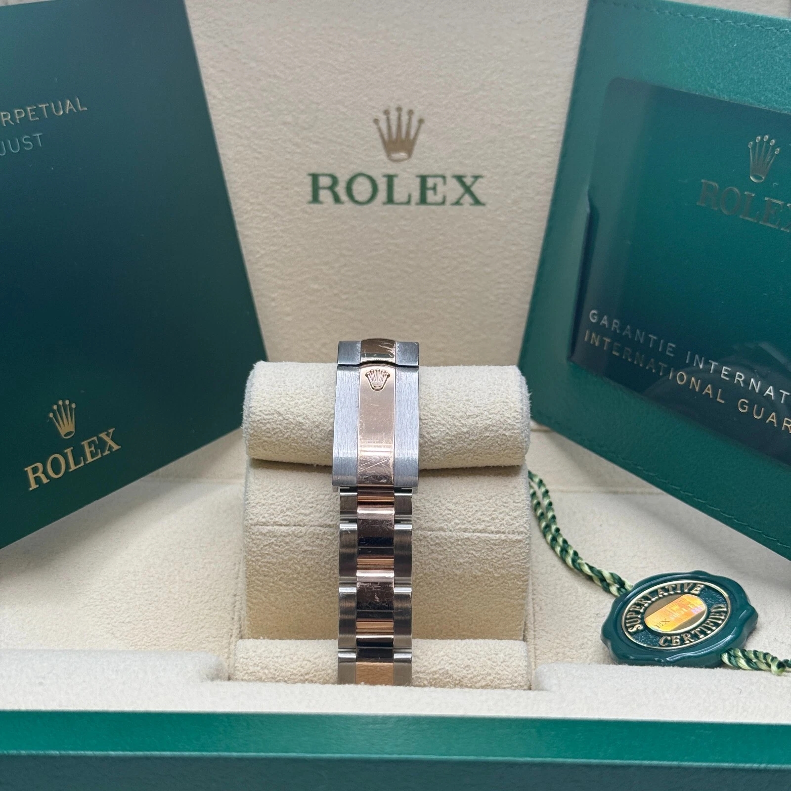 Rolex Lady-Datejust 28mm 279171 Pink Roman Oyster Stainless Steel and Rose Gold - Image 6