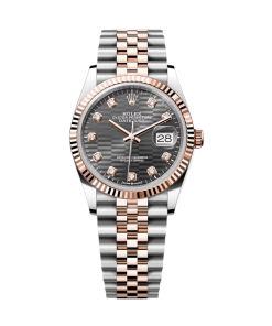 Rolex Datejust 36mm 126231 Slate Fluted Motif Dial 36mm Jubilee Bracelet