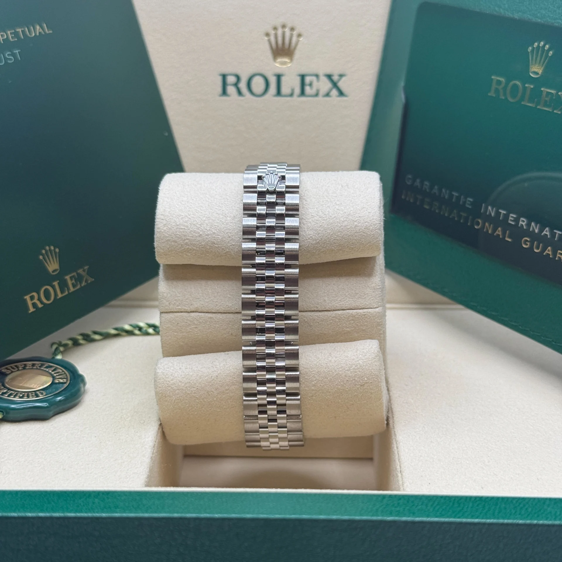 Rolex Lady-Datejust 28mm 279174 Mother Of Pearl Diamond Dial Oyster Bracelet - Image 13