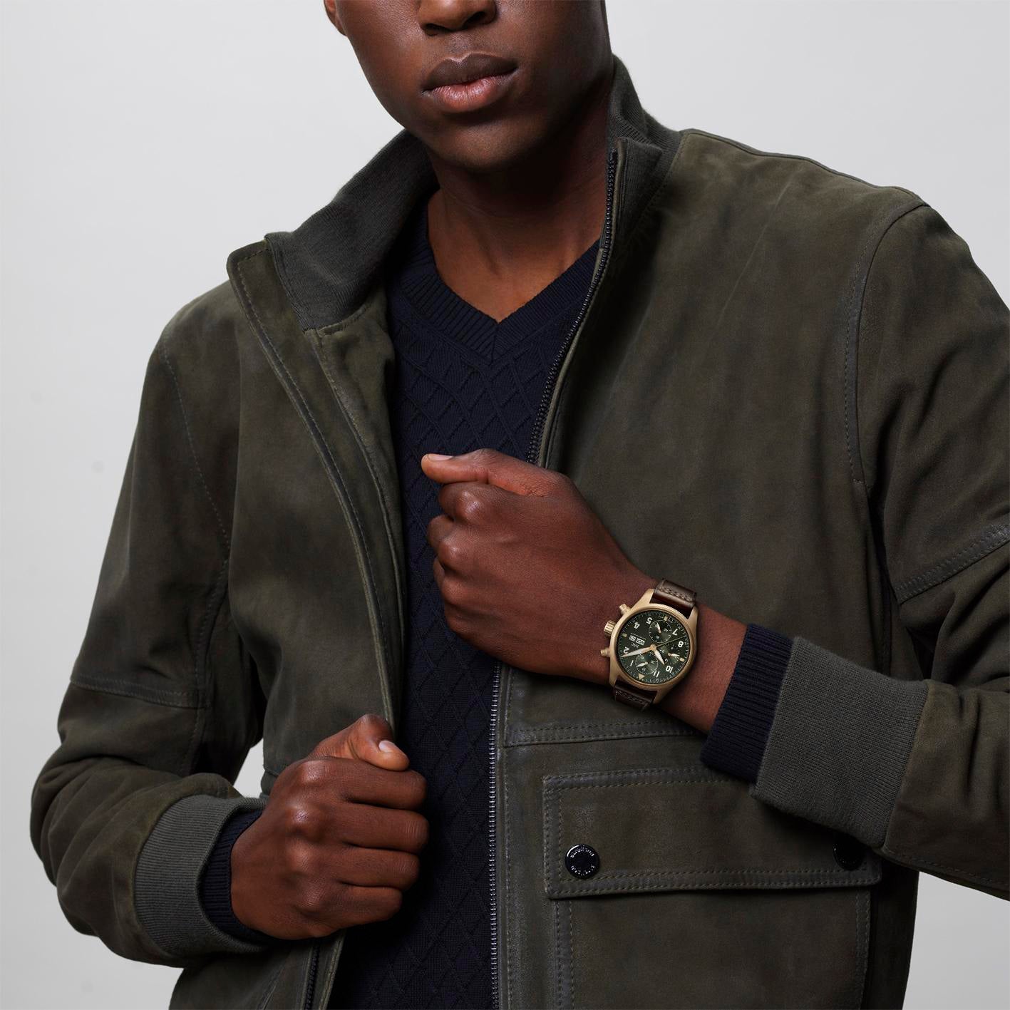 IWC Pilot's Spitfire 41mm Mens Watch IW387902 - Image 4