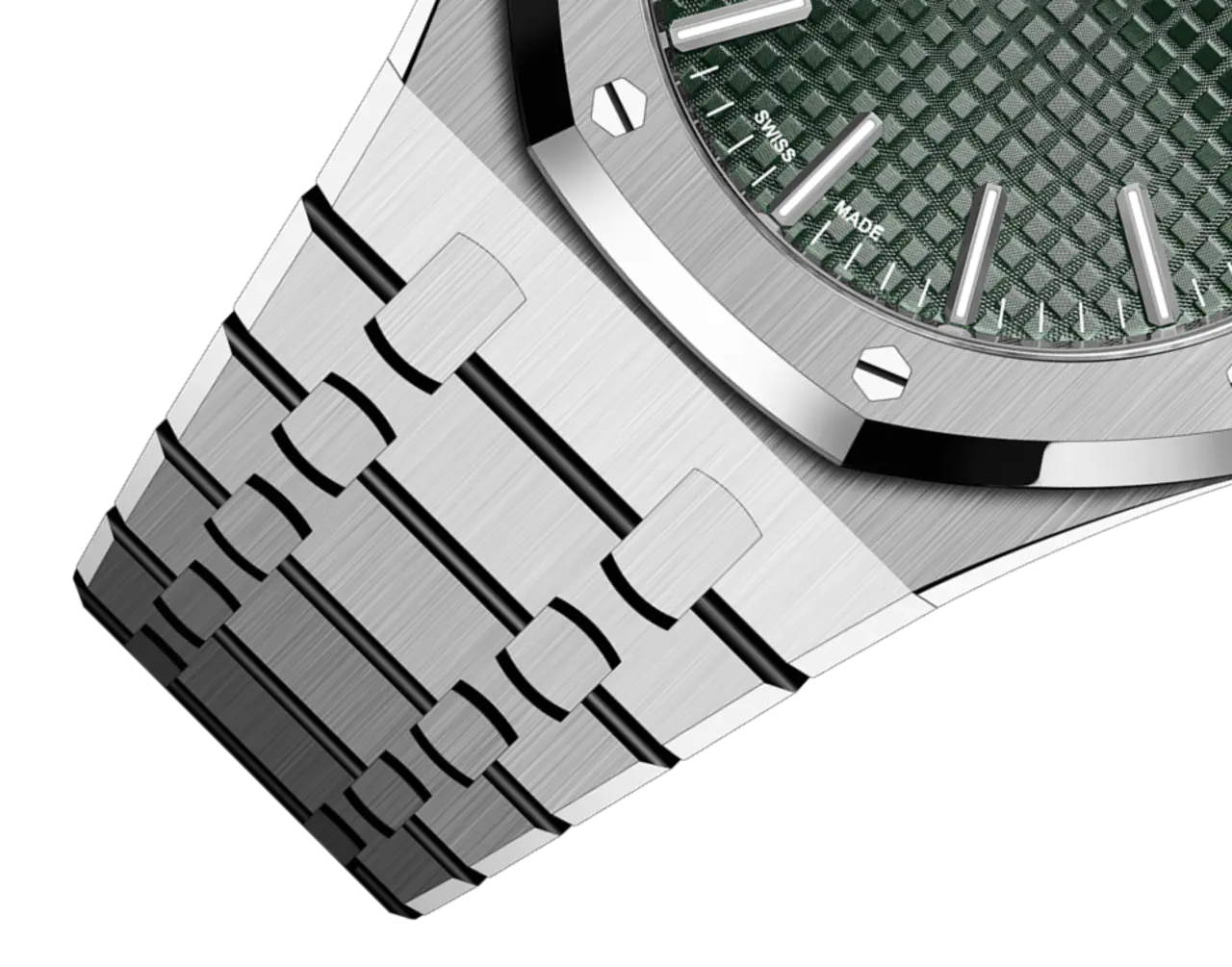 Audemars Piguet ROYAL OAK Khaki Green Dial 41mm - Image 4