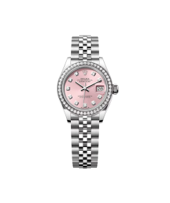 Rolex Lady-Datejust 28mm 279384RBR Pink Dial Oyster Bracelet