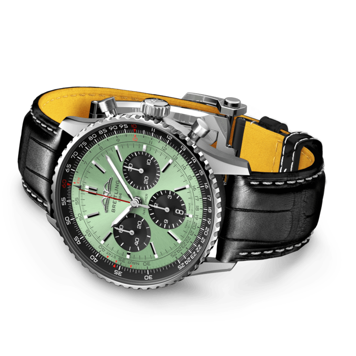 Breitling AB0138241L1P1 Navitimer B01 Green Dial - ??ew - Image 4