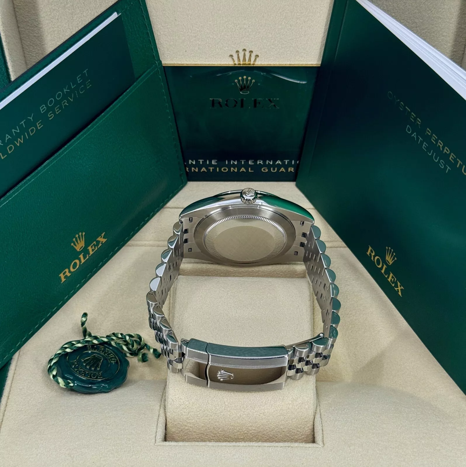 Rolex Datejust 41mm 126300 Black Index Oyster 41mm Stainless Steel Watch - Image 11