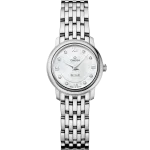 Omega De Ville Prestige 24.4 mm White Dial with Diamonds Stainless Steel Bracelet 424.10.24.60.55.001
