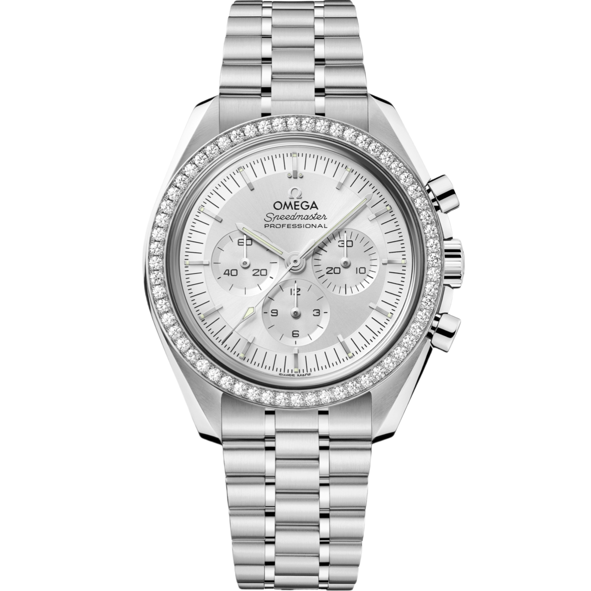 Omega Speedmaster Moonwatch Professional 42mm Silver Dial Canopus Gold™ Bracelet 310.55.42.50.02.001