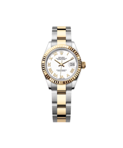 Rolex Lady-Datejust 28mm 279173 White Roman Dial Oyster Bracele
