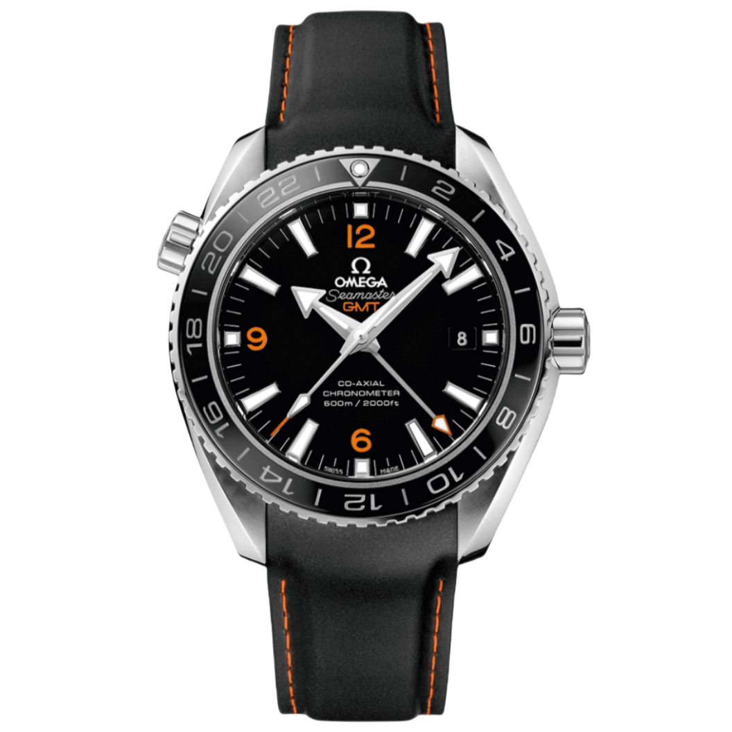 Omega Seamaster Planet Ocean Co-Axial GMT Automatic Men's Watch 43.5mm 232.32.44.22.01.002