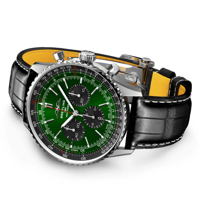 Breitling AB0137241L1P1 Navitimer B01 Green Dial - ??ew - Image 4