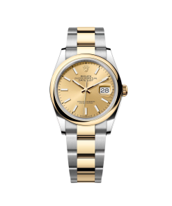 Rolex  Datejust 126203 Champagne Dial 36mm Domed Bezel