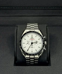 Alternative view of Omega Speedmaster Moonwatch Professional 42mm White Dial Stainless Steel Bracelet 310.30.42.50.04.001