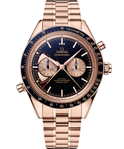 Omega Speedmaster Chrono Chime 45mm Blue Dial Sedna™ 18k Rose Gold Bracelet 522.50.45.52.03.001