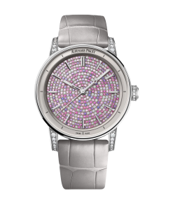 Audemars Piguet Code 11.59 Selfwinding White Gold 38 mm Pink Sapphires & Diamond Dial | 77410BC.ZZ.D132CR.01