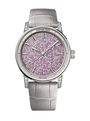 Audemars Piguet Code 11.59 Selfwinding White Gold 38 mm Pink Sapphires & Diamond Dial | 77410BC.ZZ.D132CR.01
