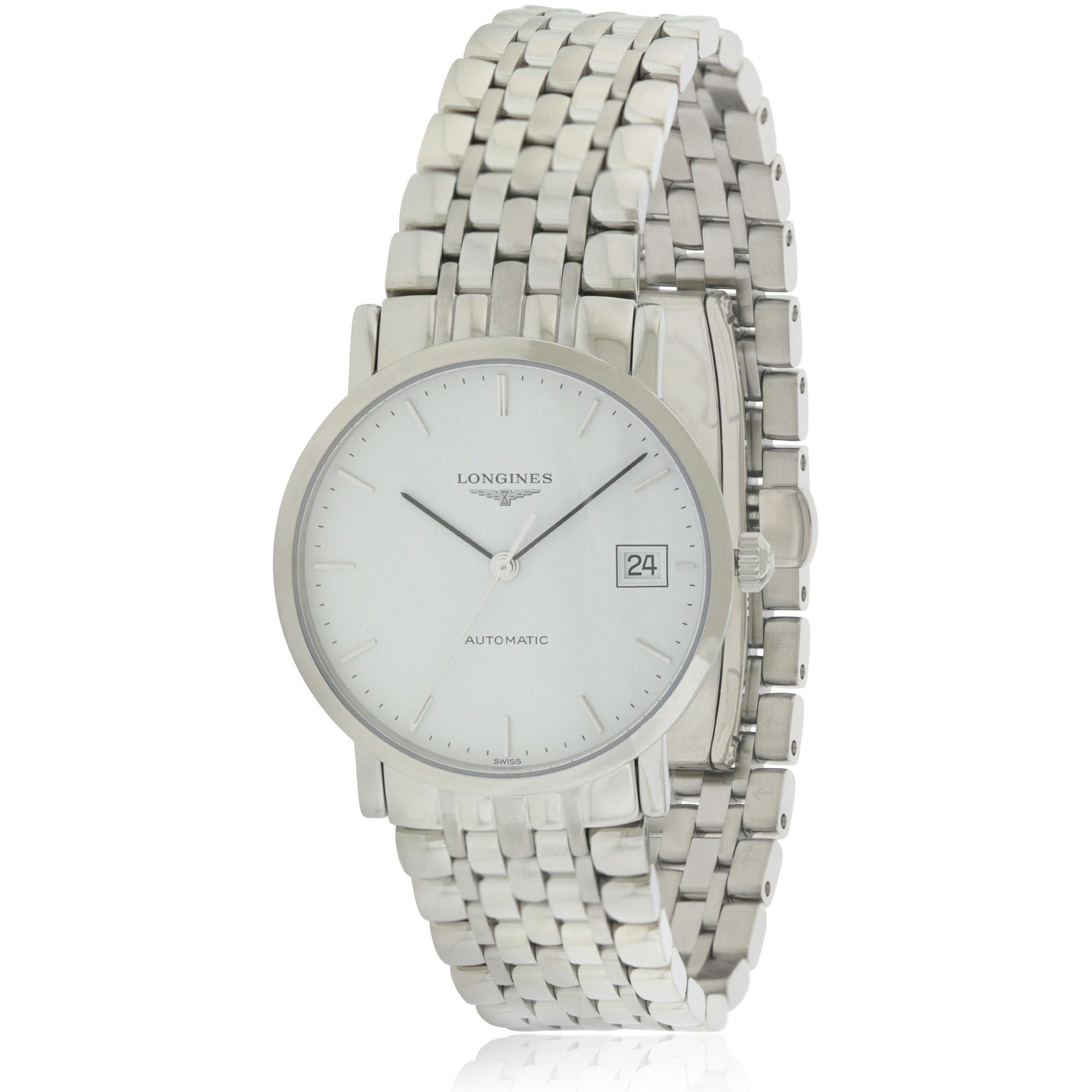 Longines Women's L48094126 Elegant Stainless Steel Watch