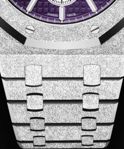 Alternative view of Audemars Piguet Royal Oak Frosted Gold Selfwinding Chronograph Ref. # 26331BC.GG.1224BC.01