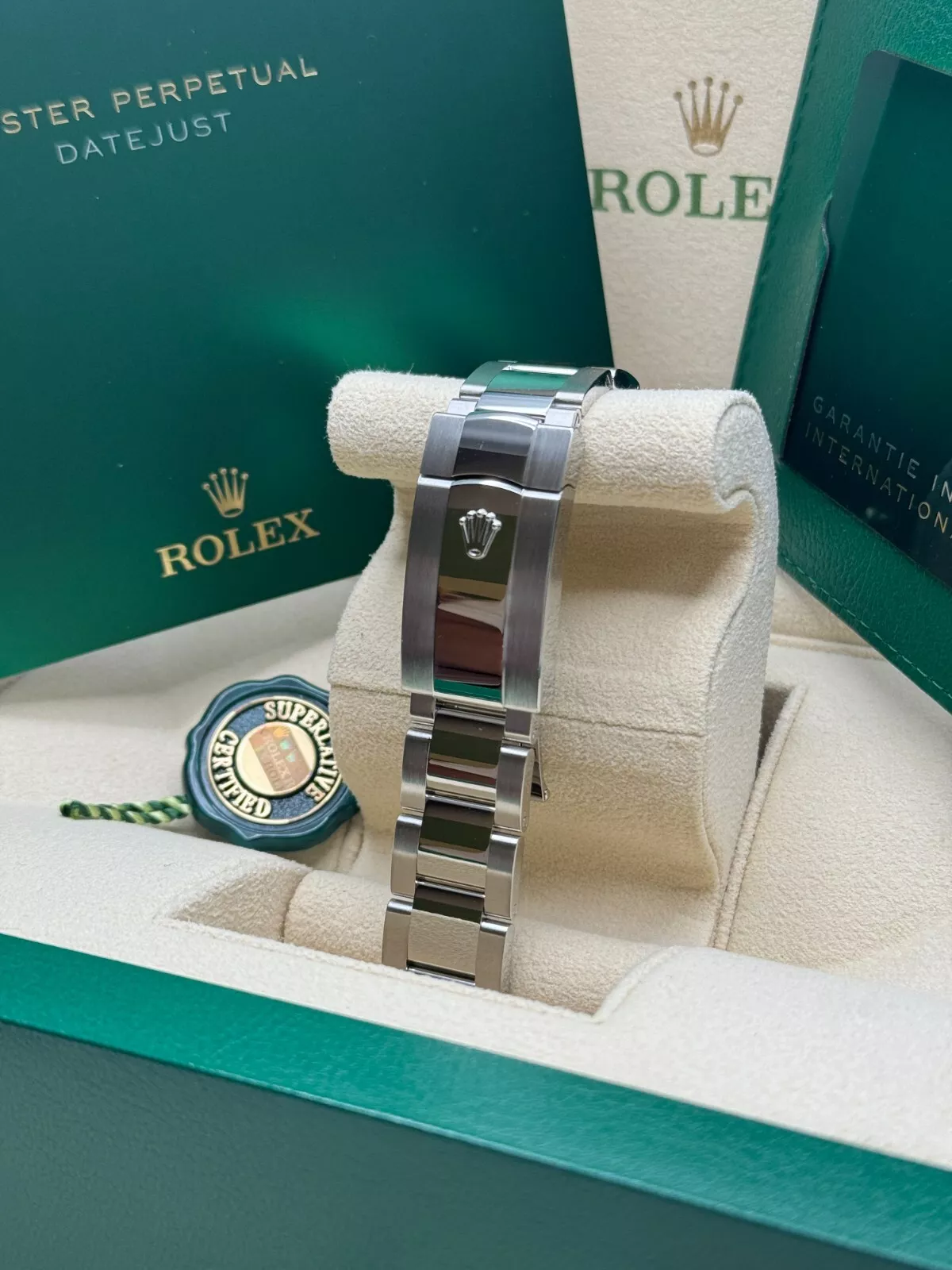 Rolex Datejust 41mm 126334 Black Diamond Oyster Stainless Steel Mens Watch - Image 7