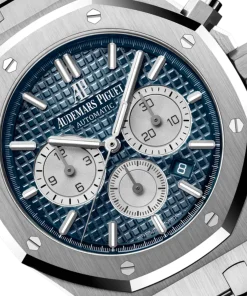 Alternative view of Audemars Piguet ROYAL OAK Blue Dial CHRONOGRAPH 41mm 26331ST.OO.1220ST.01