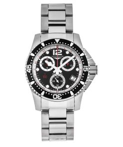 Longines Men's L3.743.4.56.6 HydroConquest Chronograph Stainless Steel Watch