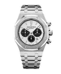 Audemars piguet Royal Oak Selfwinding 41MM Chronograph Silver Watch