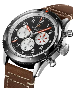 Alternative view of Breitling Classic AVI Super AVI B04 Chronograph GMT 46 Mosquito  YB04451A1B1X1